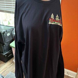 Blessed Girl Peace Love & Joy Long Sleeved Navy Shirt BN